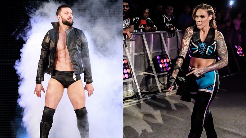 NXT Champion Finn Balor and NXT Superstar Mercedes Martinez