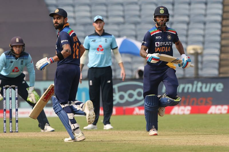 Shikhar and Virat would look to replicate their century stand from the last game