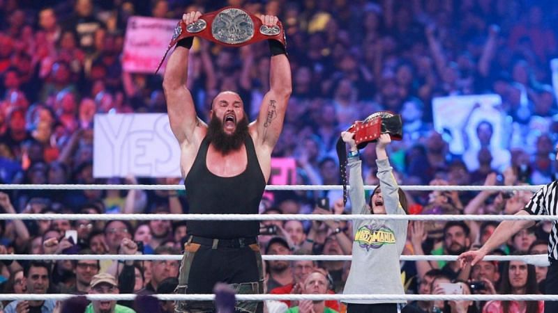 Braun Strowman and Nichlolas in WWE