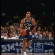Jim Jackson with the Dallas Mavericks.