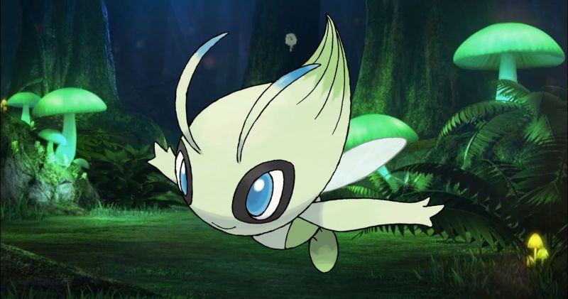 Celebi (Image via The Pokemon Company)