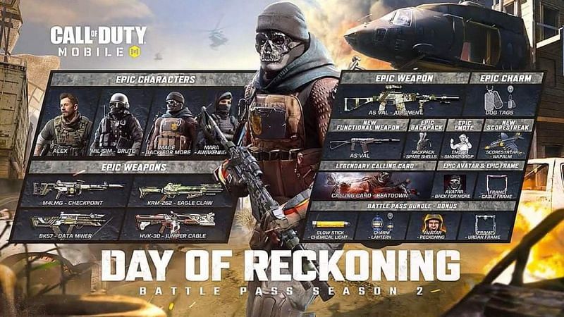 COD Mobile Season 2: Battle Pass leak reveals MW Operators, new Mace