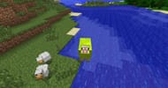 Lime green sheep (Image via planetminecraft)