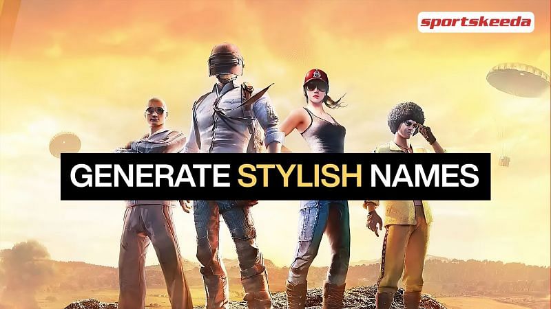 Players can use name-generating websites to find the perfect name in PUBG Mobile (Image via Sportskeeda)