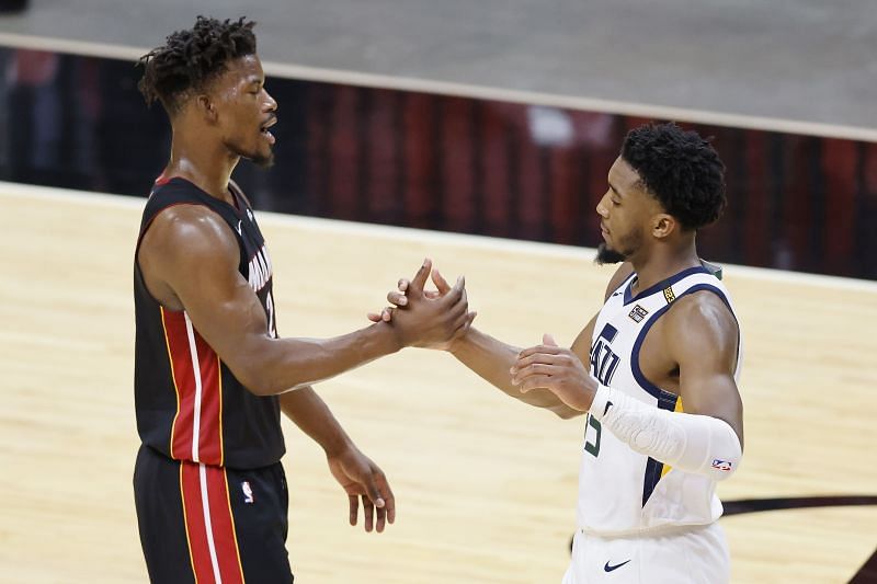 Jimmy Butler and Donovan Mitchell faced off in an enthralling encounter this week