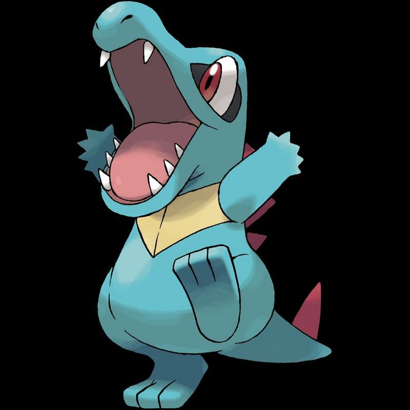 Based on the yellow markings on its chest, Totodile&rsquo;s design may be inspired by young American alligators (Image via The Pokemon Company)