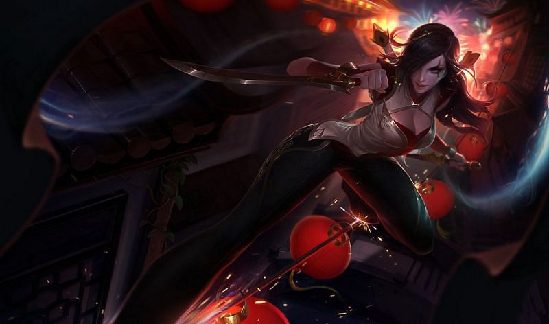 Katarina is one of the best Mid Lane picks for ranked solo queue (Image via Riot Games)