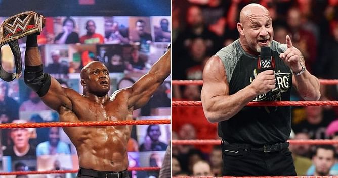 Goldberg reacts to Bobby Lashley's WWE Championship win