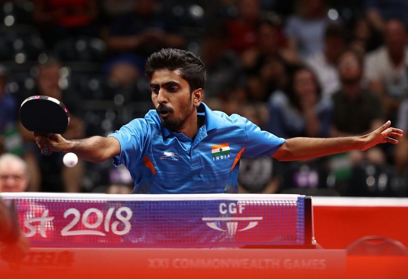 Sathiyan will take on Commonwealth Games silver medallist Aruna Quadri of Nigeria on Wednesday.