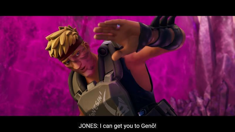 Agent Jones asks The Foundation to help him stabilize the Zero Point (Image via Epic Games/Fortnite)