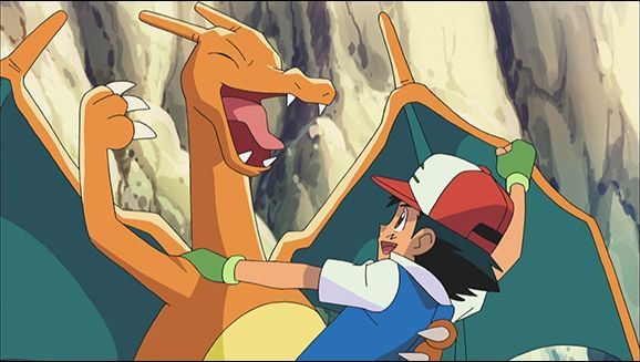 Ash and Charizard (Image via The Pokemon Company)