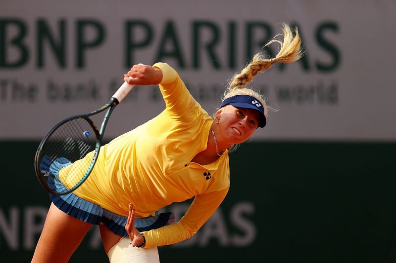 Clara Tauson at the 2020 French Open