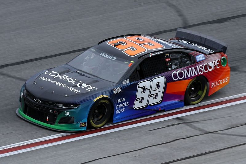 Daniel Suarez gained a lot of ground at Atlanta. Photo: Sean Gardner/Getty Images.