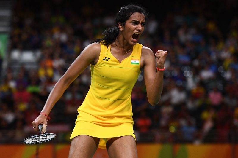 PV Sindhu registered a straight game win in the first round of the Swiss Open.