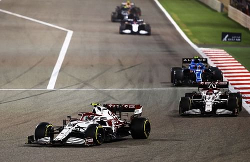 Kimi Raikkonen finished P11. Photo: Bryn Lennon/Getty Images.