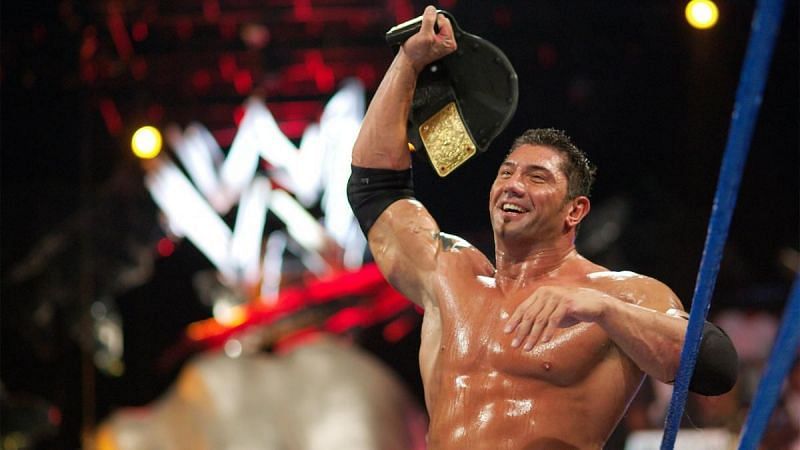 Batista had a long career in the WWE
