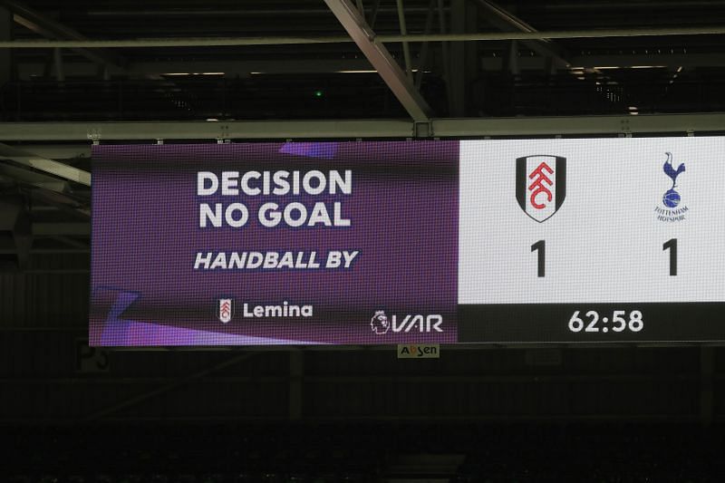 The call to chalk off Fulham&#039;s goal tonight was harsh but fair.