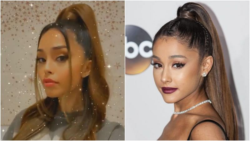Valkyrae recently shared a post in which her resemblance to Ariana Grande was uncanny