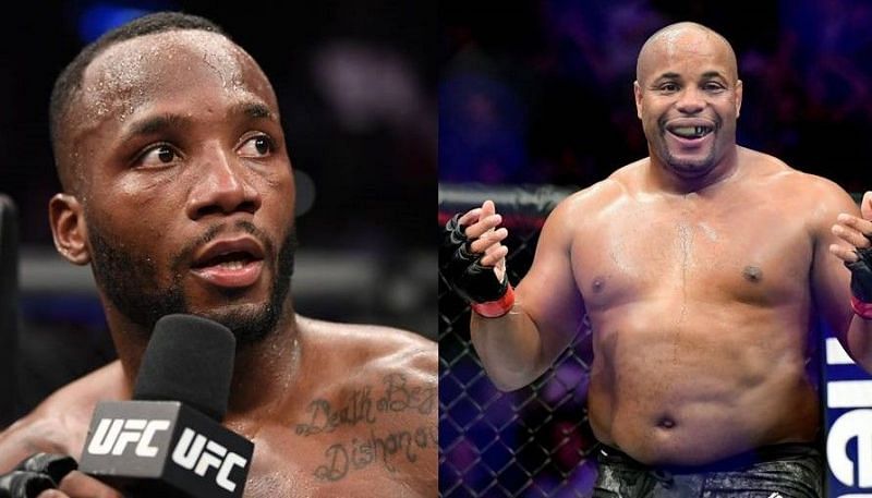 Leon Edwards (left); Daniel Cormier (right)