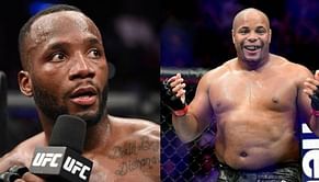 Daniel Cormier can't help but laugh at the "eye poke" meme pairing him with Leon Edwards