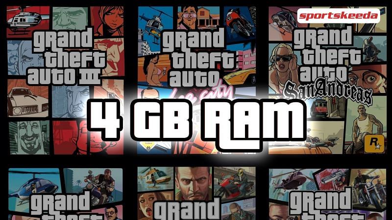 Android games like GTA for 4 GB RAM devices