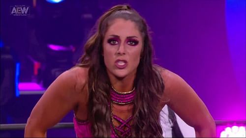 Britt Baker on the advice she received before her match against Thunder Rosa.