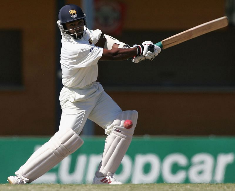 Romesh Kaluwitharana scored a century on his Test debut for Sri Lanka.