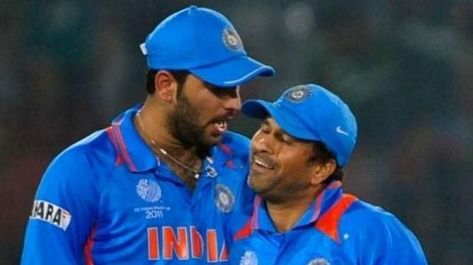 प्रमुख टूर्नामेंट में हिस्सा लेने के लिए सचिन तेंदुलकर और युवराज सिंह रायपुर पहुंचे