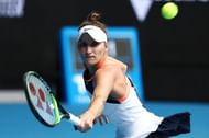 Marketa Vondrousova at the 2021 Australian Open