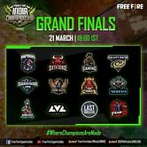 12 finalists for the Free Fire India Championship (FFIC) 2021 Spring announced