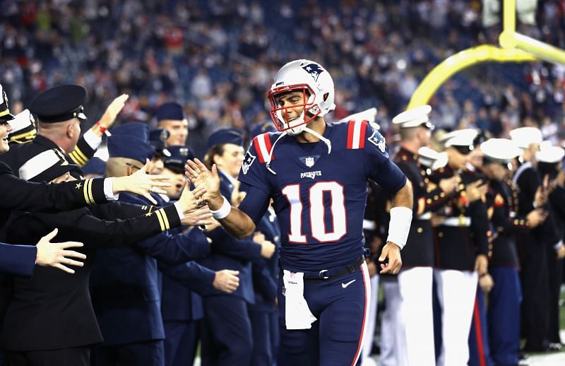 Former New England Patriots QB Jimmy Garoppolo