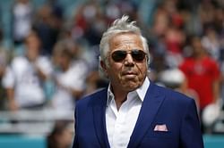 What did the New England Patriots owner say about their free-agent spending?