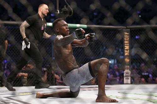 Israel Adesanya fell to his first UFC defeat this weekend - but it wasn't the first time he was made to look human in the Octagon.