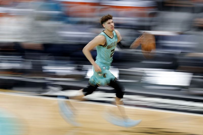 LaMelo Ball #2 of the Charlotte Hornets
