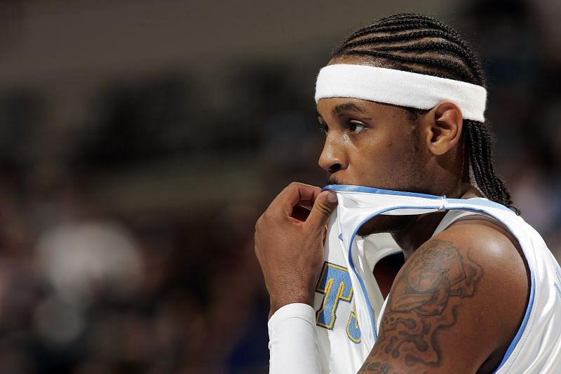 Carmelo Anthony with the Denver Nuggets in 2005