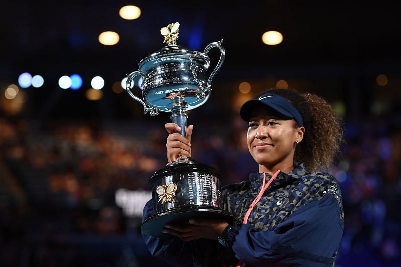 Naomi Osaka won the 2021 Australian Open, where fans were allowed in limited capacity