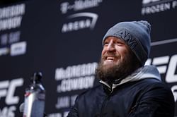 "I spell it cheques" - Conor McGregor responds to fan who asks him to check leg kicks from Dustin Poirier