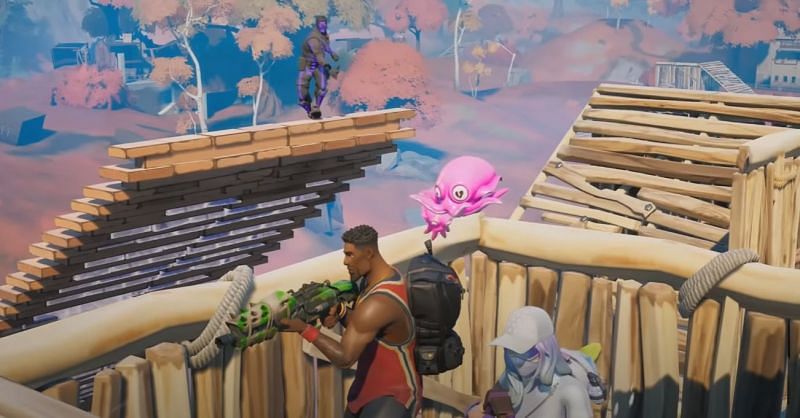 The new Cuddle Fish in Fortnite Season 6 (Image via McCreamy - YouTube and Epic Games - Fortnite)