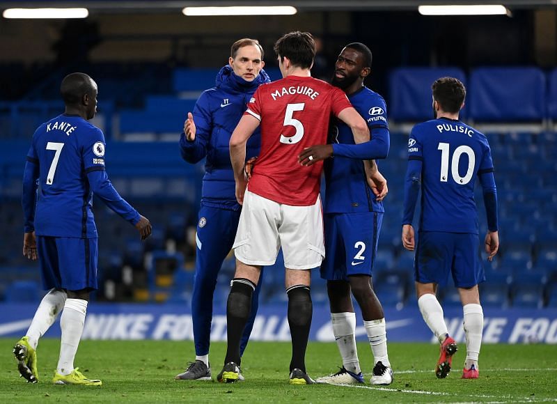 Chelsea played out a goalless draw against Manchester United in the Premier League