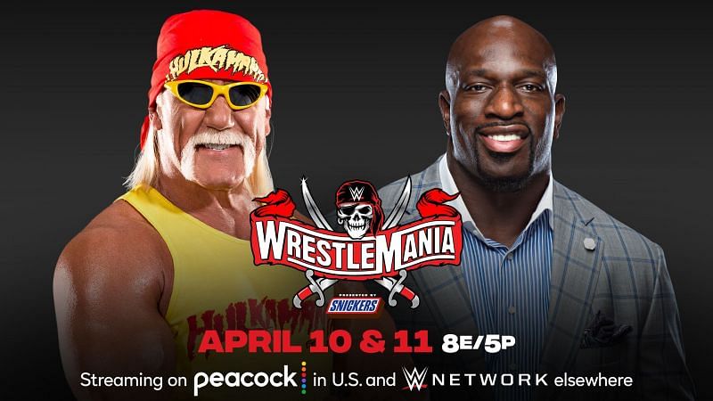 Hulk Hogan and Titus O&#039;Neil in WWE