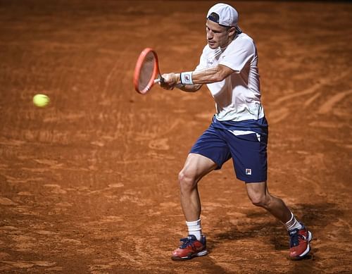 Diego Schwartzman at the 2021 Argentina Open