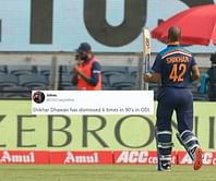 "Well played Gabbar!"- Twitterati applauds Shikhar Dhawan for his brilliant innings of 98