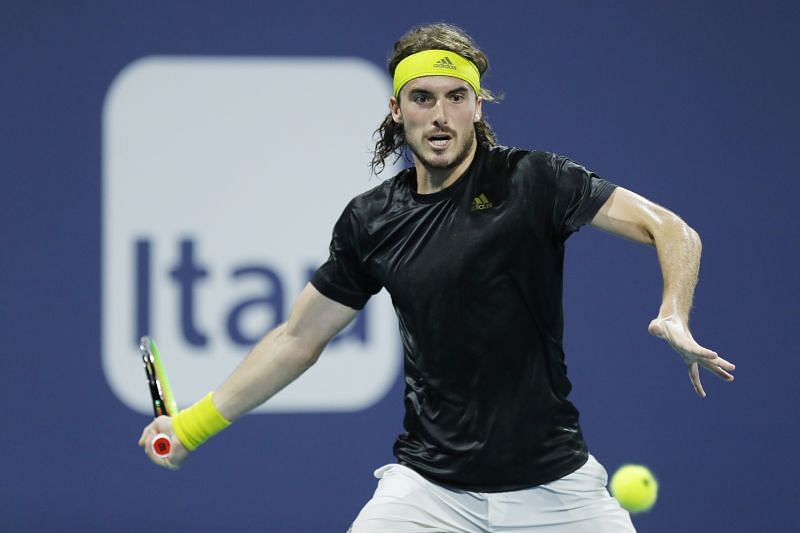 Stefanos Tsitsipas at the Miami Open