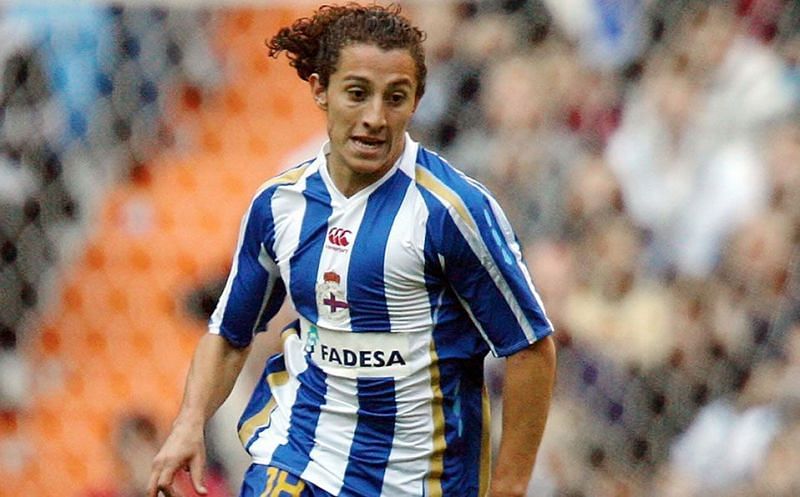 Andres Guardado was a legendary figure player for Deportivo La Coruna.