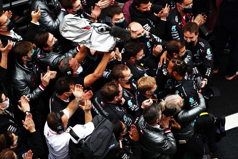 Mercedes have dominated the sport since 2014. Photo: Brynn Allen/Getty Images.