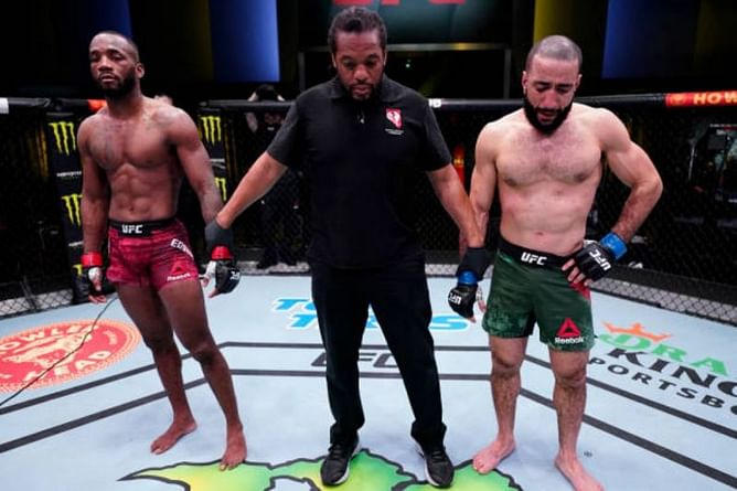 Belal Muhammad claims he warned the referee about eye poke from Leon Edwards before the fight