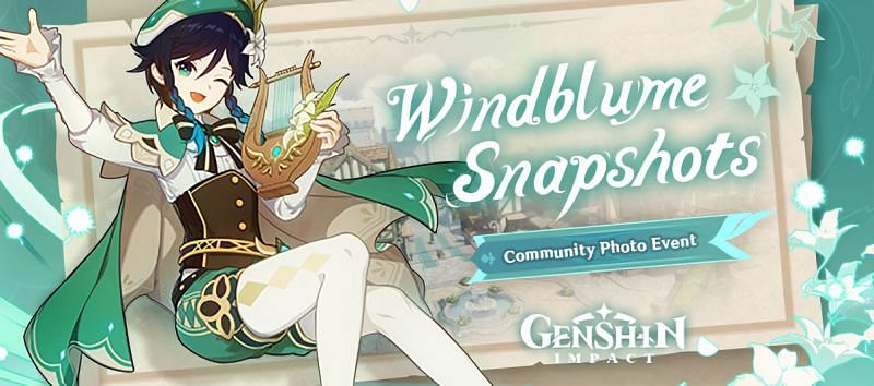 The Windblume Snapshots event (Image via miHoYo)