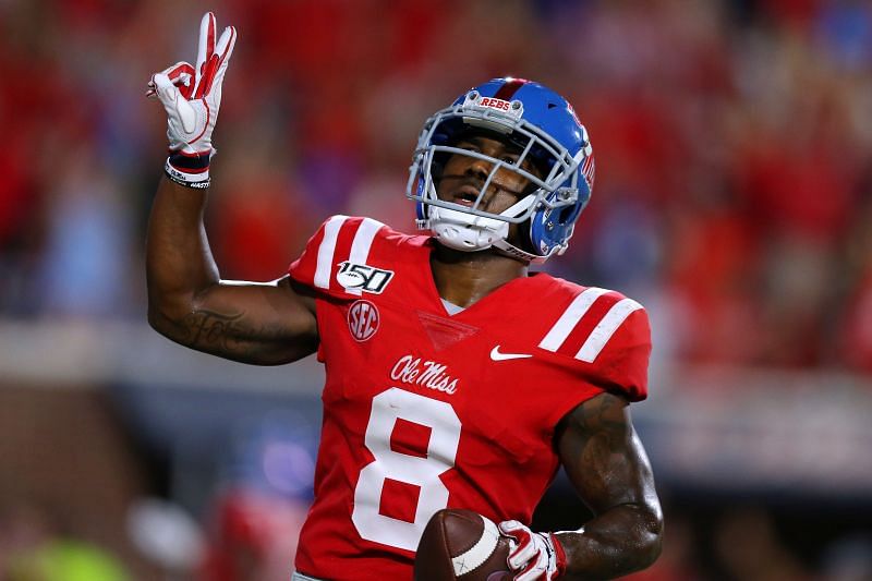 Ole Miss WR Elijah Moore NFL Draft Prospect 2021