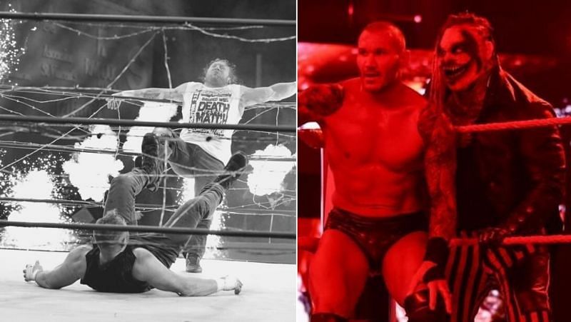 Omega vs Moxley/Orton and Wyatt