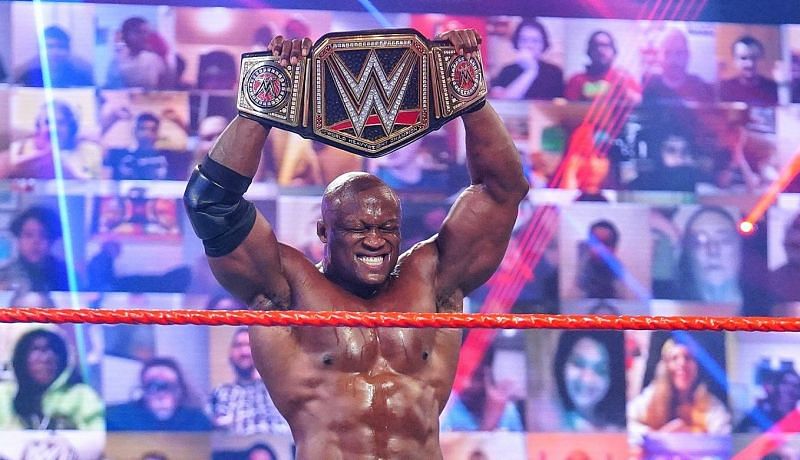 Bobby Lashley won the WWE Championship for the first time in his career